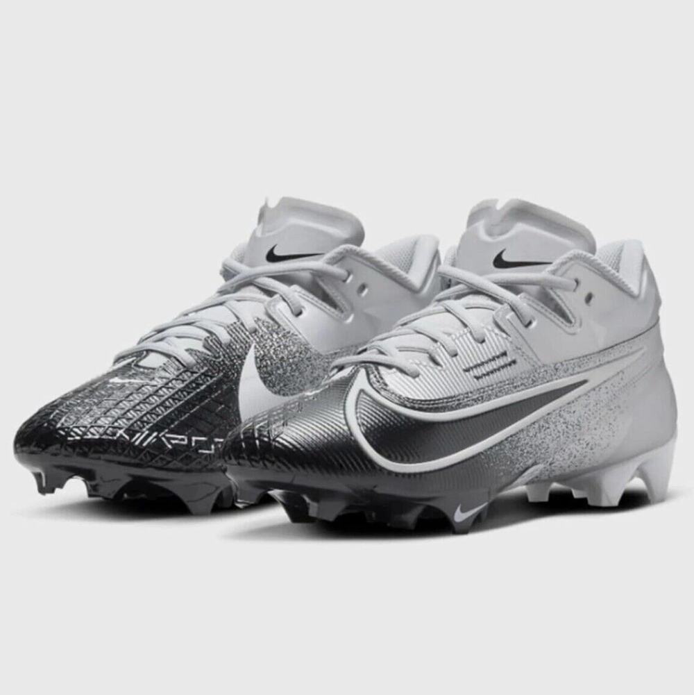 Nike Mens Vapor Edge Elite 360 2 Football Cleats Size 13 Silver DA5457-003 NWOB